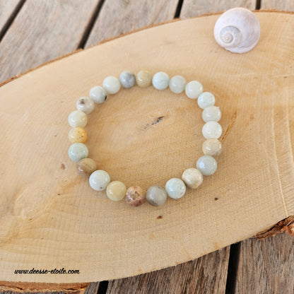 BRACELET - AMAZONITE MULTICOLORE