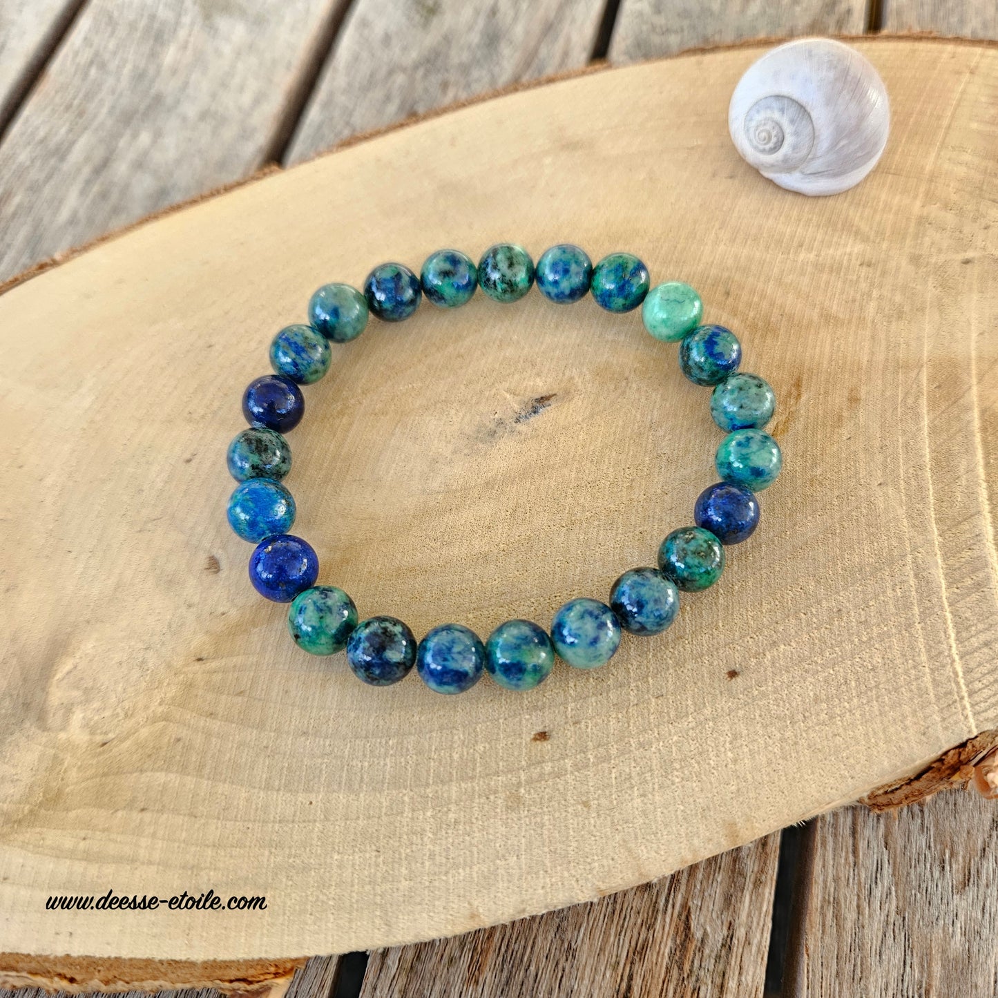 BRACELET - AZURITE MALACHITE