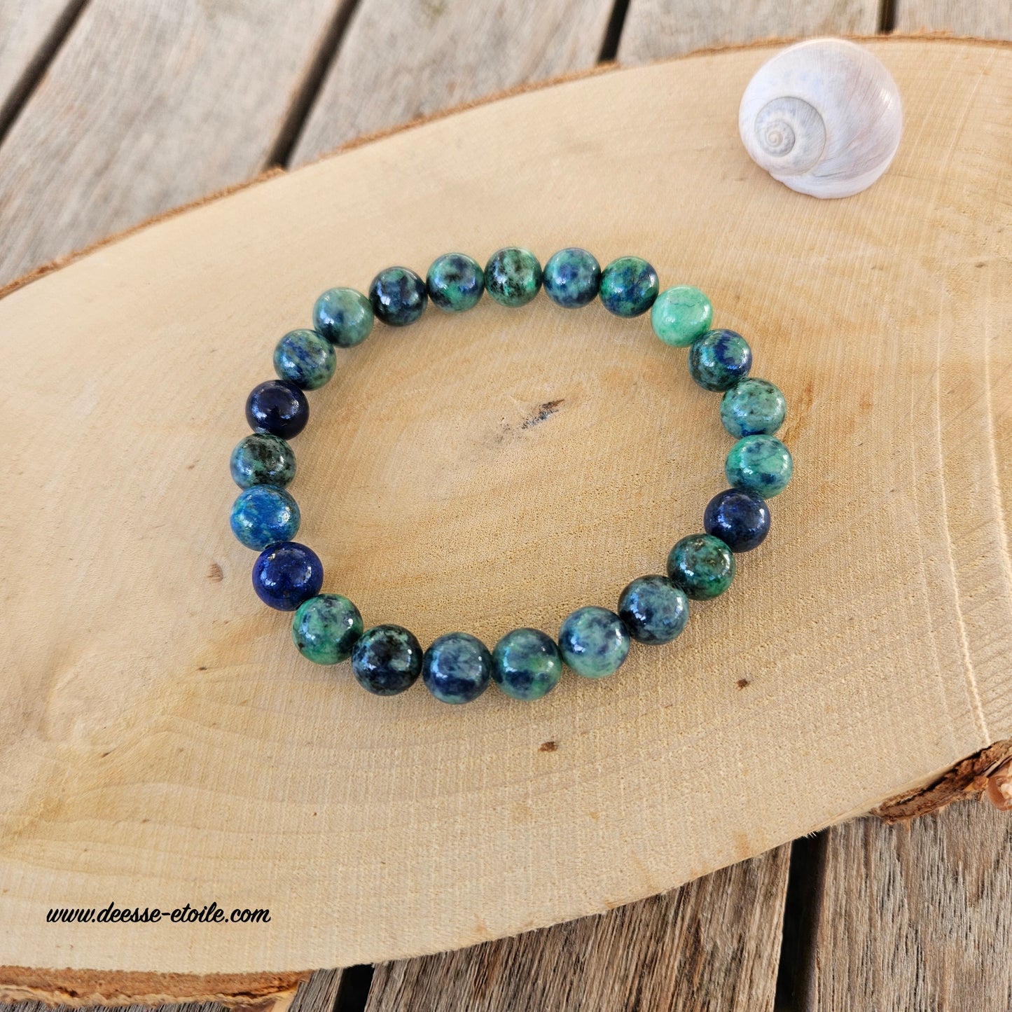 BRACELET - AZURITE MALACHITE