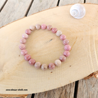 BRACELET - RHODONITE